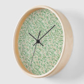 Horloge Art Nouveau Style Willow Bough Motif (Angle)
