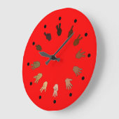 Horloge ASL Rouge (Angle)
