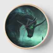 Horloge Astronaut Drip | Outer Space Aesthetic Clock” (Recto)