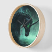 Horloge Astronaut Drip | Outer Space Aesthetic Clock” (Angle)