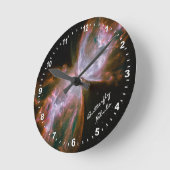 Horloge Astronomie & Nébuleuse du Papillon, Hubble (Angle)