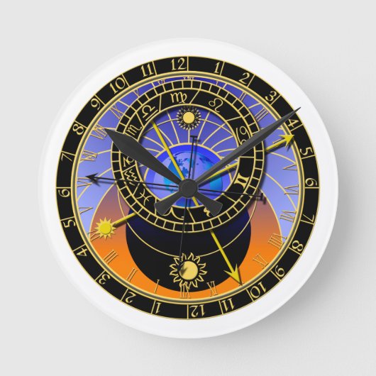 Horloge astronomique (Recto)