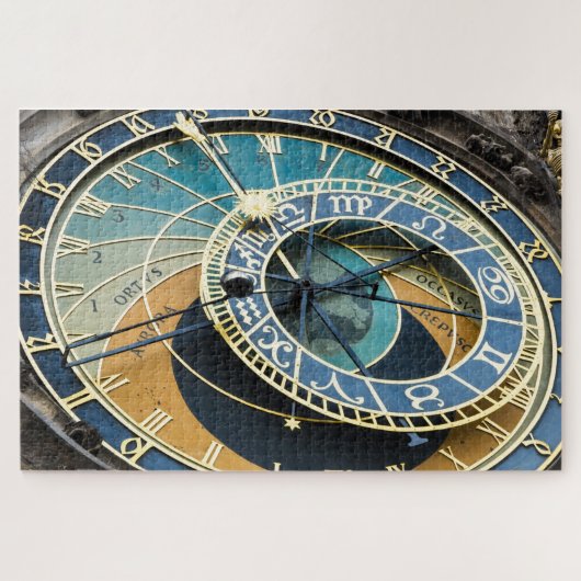 Horloge astronomique Prague Puzzle (Horizontal)