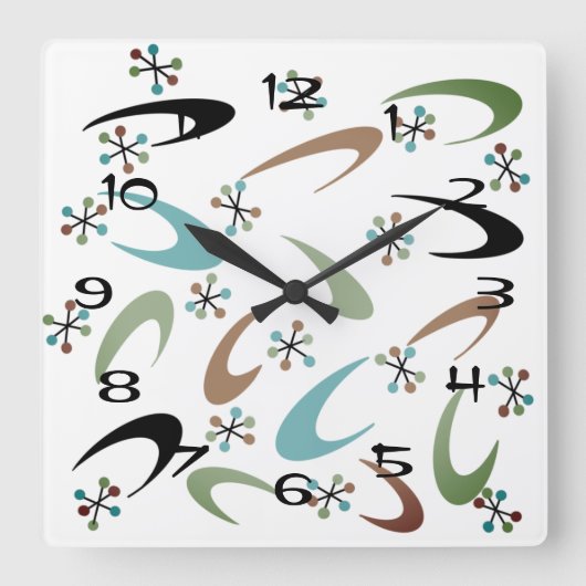 Horloge atomique du milieu du siècle (Recto)