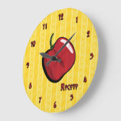 Horloge au Rocoto Piment (Angle)