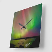 Horloge aurora boréale aurora (Angle)