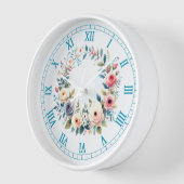 Horloge autour des chiffres romains Var01 (Angle)