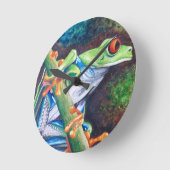 Horloge aux yeux rouges de grenouille (Angle)