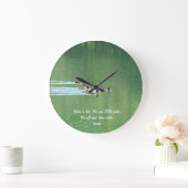 Horloge avec canards nageant dans un lac (Maison)