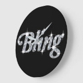 Horloge avec faux diamant (Angle)