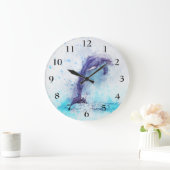 Horloge avec un beau dauphin (Maison)