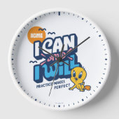 Horloge Baby TWEETY™ - Je Peux Et Je Vais (Recto)