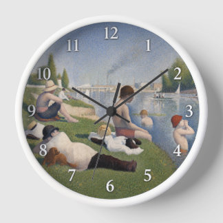 Horloge Baigneurs à Asnières