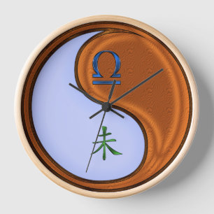 Horloge Balance & Chèvre de Bois