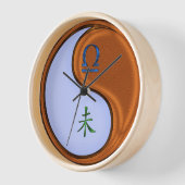 Horloge Balance & Chèvre de Bois (Angle)