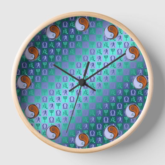 Horloge Balance & Chien de Bois (Recto)