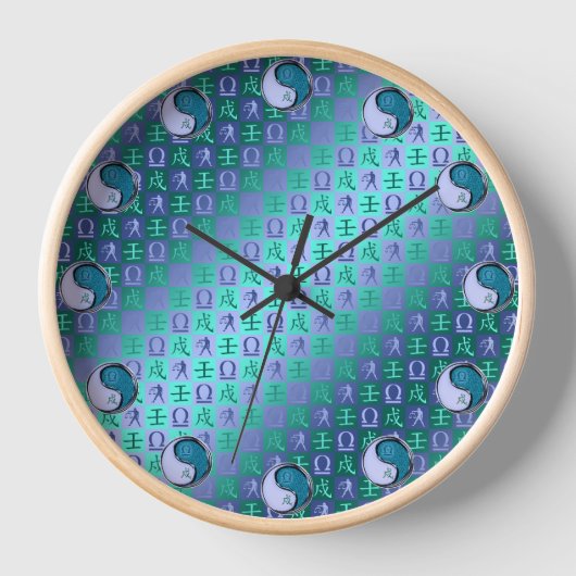 Horloge Balance & Chien d'Eau (Recto)
