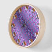 Horloge Balance & Coq de Bois (Angle)