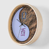 Horloge Balance & Coq de Terre (Angle)