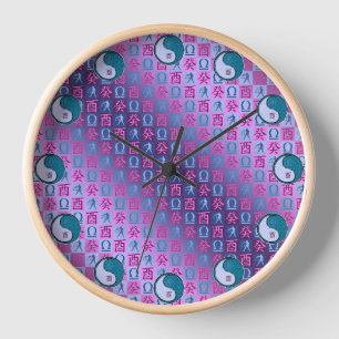 Horloge Balance & Coq d'Eau
