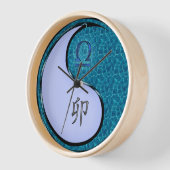 Horloge Balance & Lapin d'Eau (Angle)