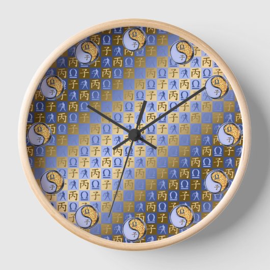 Horloge Balance & Rat de Feu (Recto)