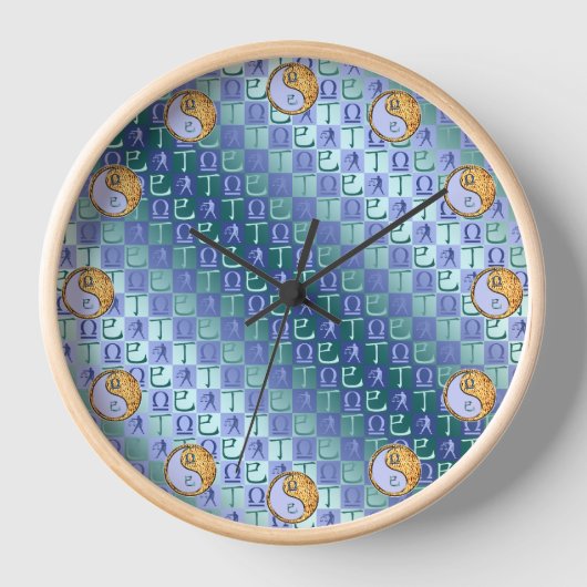 Horloge Balance & Serpent de Feu (Recto)