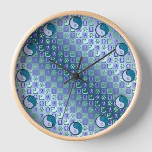 Horloge Balance & Serpent d'eau