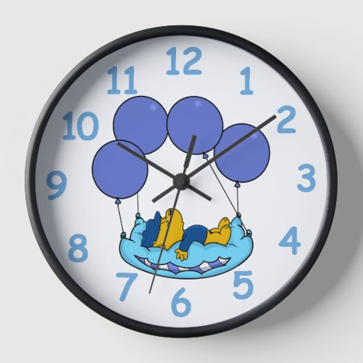 Horloge Ballons de l'oreiller de Ferald (Recto)