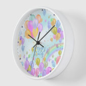 Horloge Balloon Pastel (Angle)