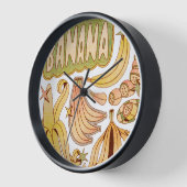 Horloge Banane / Illustration de banane (Angle)