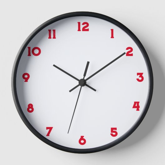 Horloge basique (Recto)