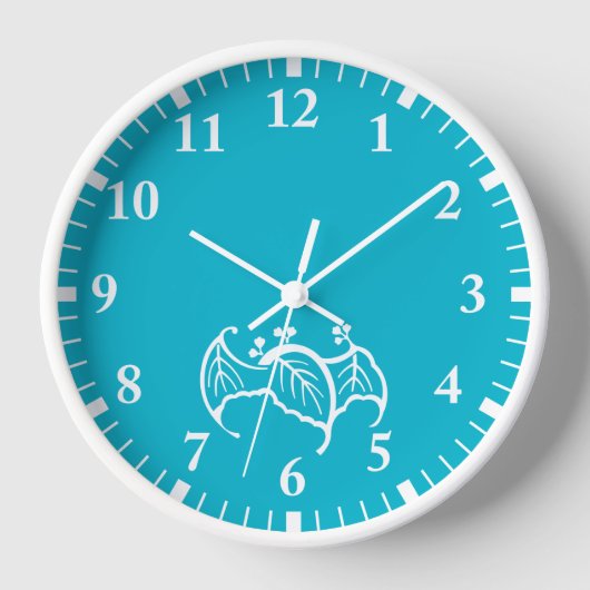 Horloge Bat-shaped paulownia (Recto)