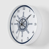 Horloge Bateau nautique Maison Plage Bateau côtier Roue (Angle)