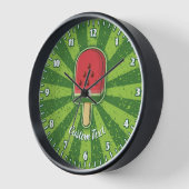 Horloge Bâton de crème glacée de pastèque (Angle)