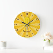 Horloge bâton de glace au citron (Maison)