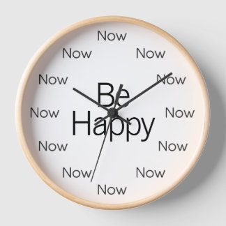 Horloge Be Happy Now est la Montre Zen™