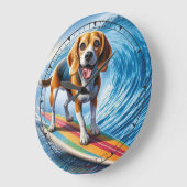 Horloge Beagle de surf lunaire (Angle)