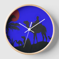 Beau Extraordinaire Sunset Camel Safari Art Imprim