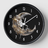 Horloge Beau visage dans la lune (Recto)