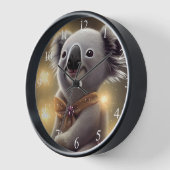 Horloge Bébé adorable souriant Ours Koala (Angle)