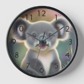 Horloge Bébé Koala (Recto)