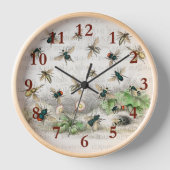 Horloge Bee Honey Travailleur Queen Bees Antique (Recto)