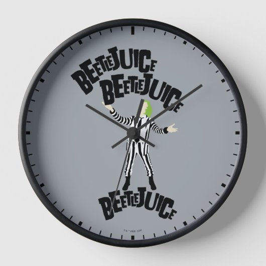 Horloge Beetlejus Beetlejus Beetlejus (Recto)