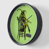 Horloge Beetlejus | Le dendroctone en fauteuil (Angle)