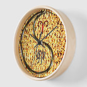 Horloge Bélier & Lapin de Feu (Angle)