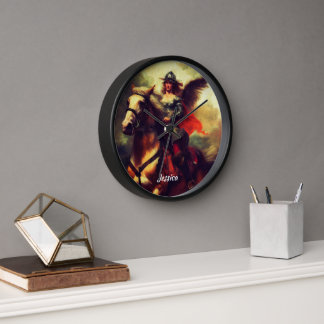 Horloge Belle Valkyrie à cheval