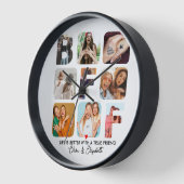 Horloge BFF Cadeaux Meilleurs Amis Pour Toujours Photo Col (Angle)