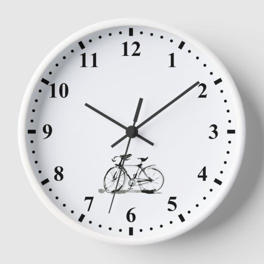 Horloge Bicyclette (Recto)