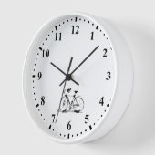 Horloge Bicyclette (Angle)